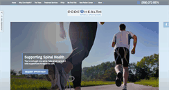 Desktop Screenshot of corehealthsd.com